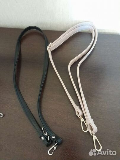 Кожаный ремень для сумки