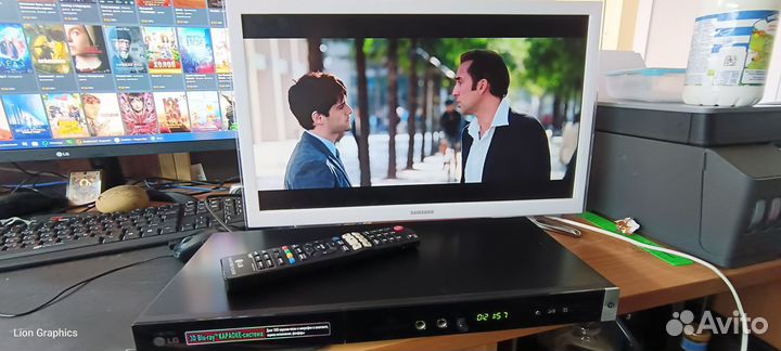 Плеер LG 3D Blu-rayDVD караоке BKS-1000