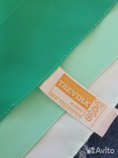 Однатонные винтажный платки