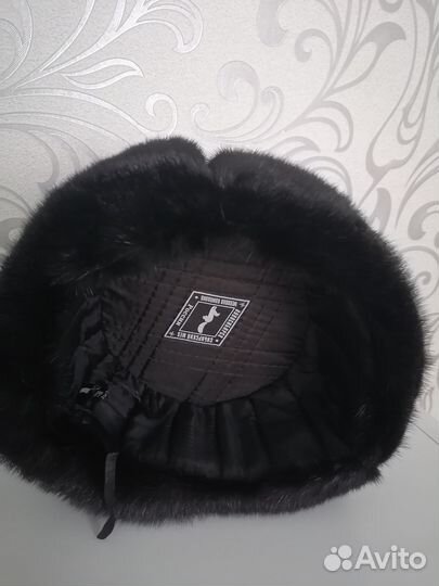 Шапка норковая мужская