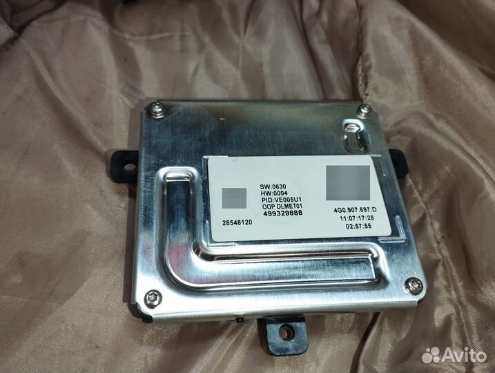 4G0907397D Audi VW блок управления светодиодов