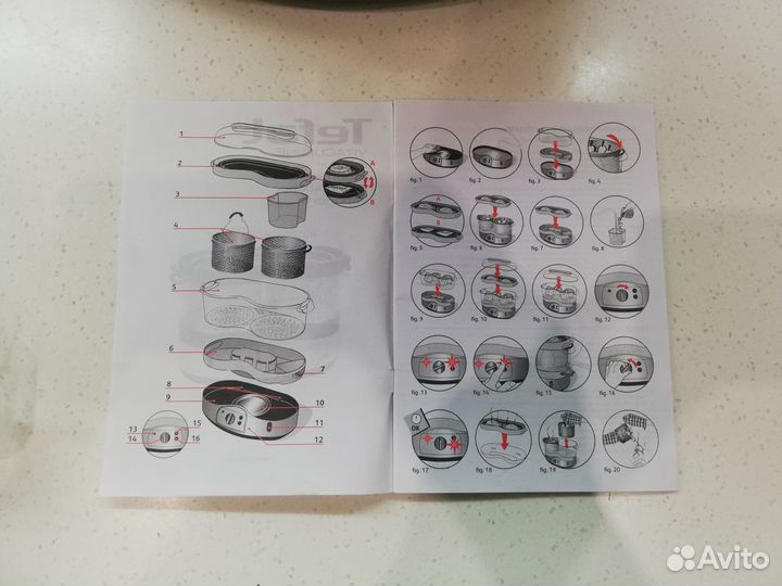 Пароварка tefal бу