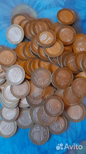 Монета 10р