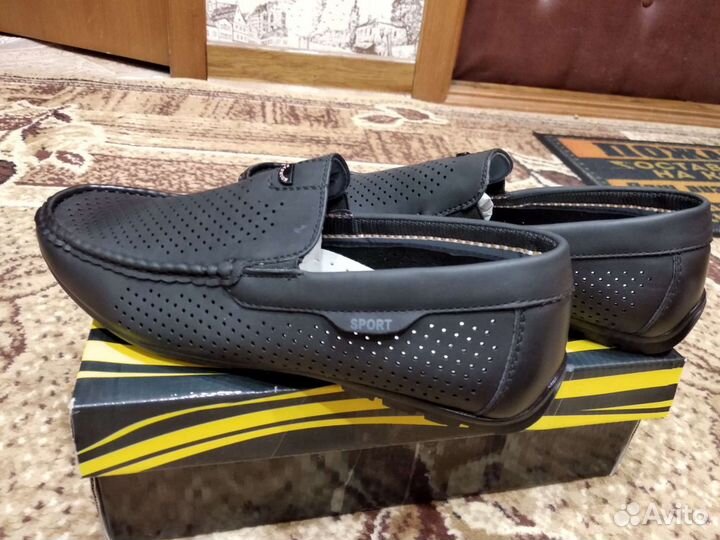 Мокасины подростковые