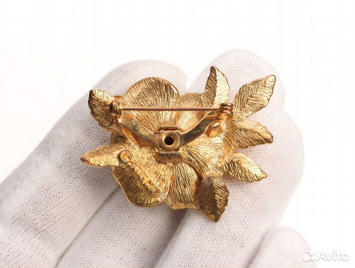 Sarah Coventry Брошь с Цветком США Винтаж