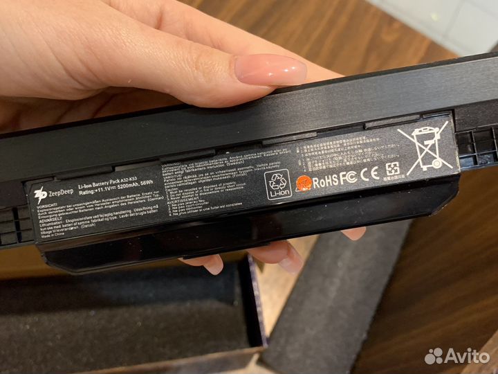 A32-K53 Аккумулятор для ноутбука Asus k53 5200mAh