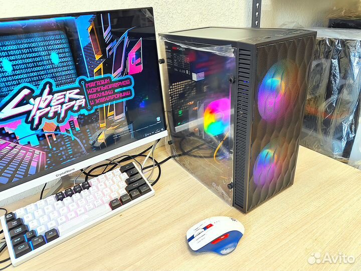 Игровой пк Intel 12 ядер / RX 480 4Gb/ DDR4 16Gb