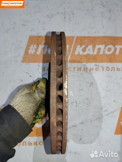 Диск тормозной передний Peugeot 207 рест. 2010