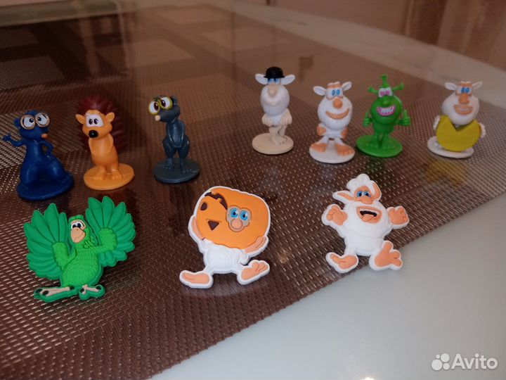 Фигурки из киндер Natoons и др