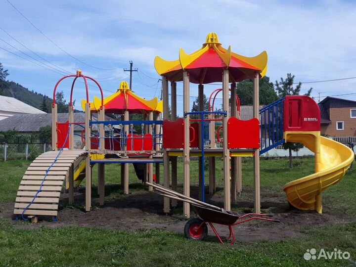 Мотаж и строительство Детских спортивных комплексо