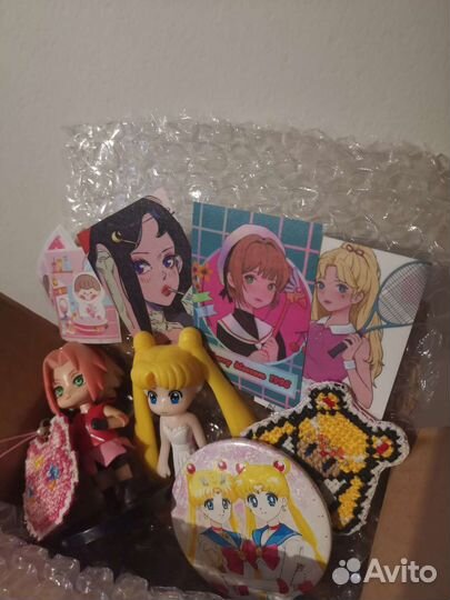 Box Подарочный Аниме бокс anime box наруто сейлор