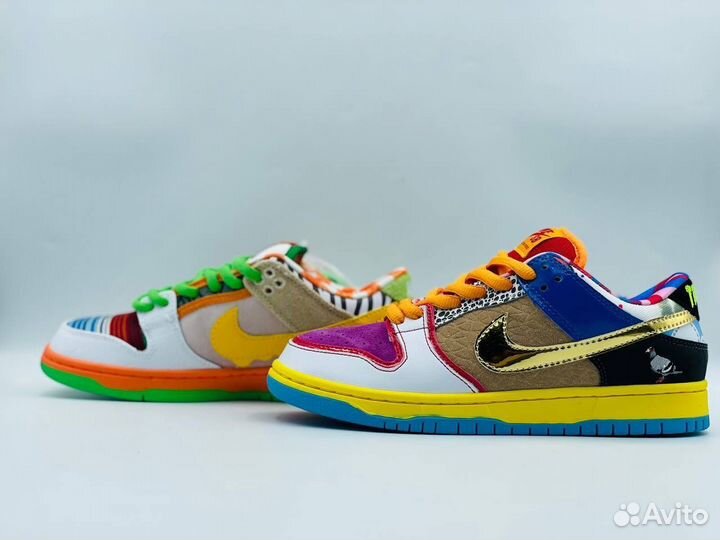 Кроссовки Nike Dunk Low цветные