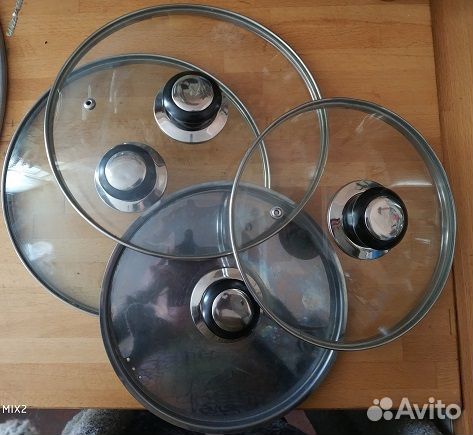 Посуда - фарфор, сковороды, кастрюли, стекло