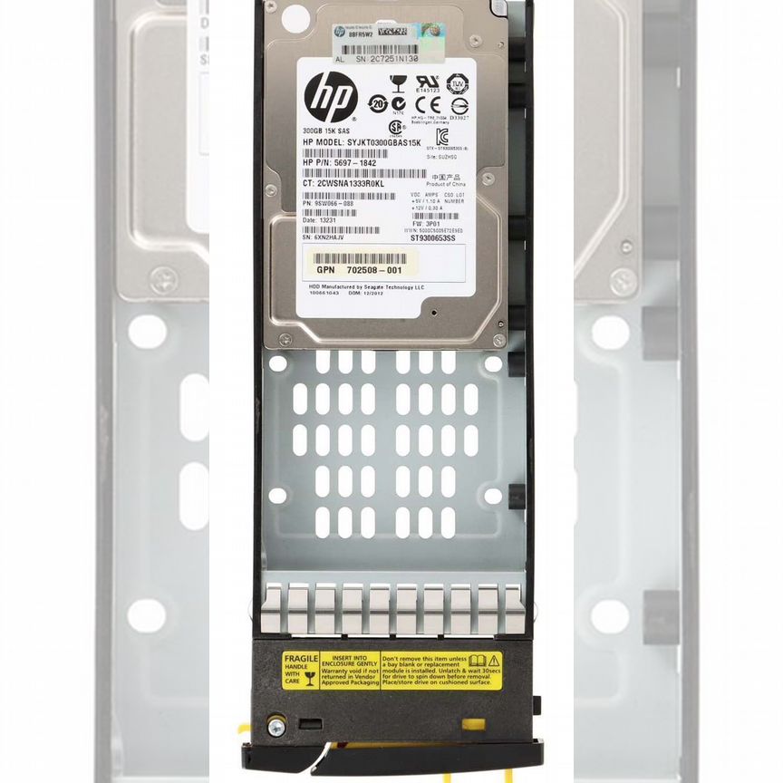 [697387-001] Жесткий Диск Hpe 300gb Sas 3par 697387-001 2.5