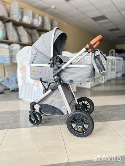 Коляска 3в1 с автолюлькой Luxmom V9 new