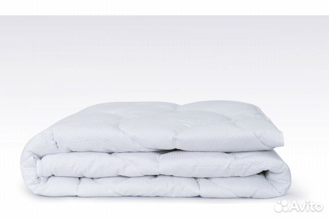 Одеяло стеганое 220х200 см Antistress белое