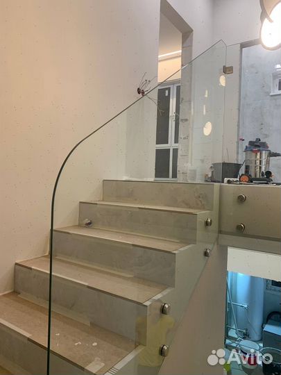 Стеклянные перила