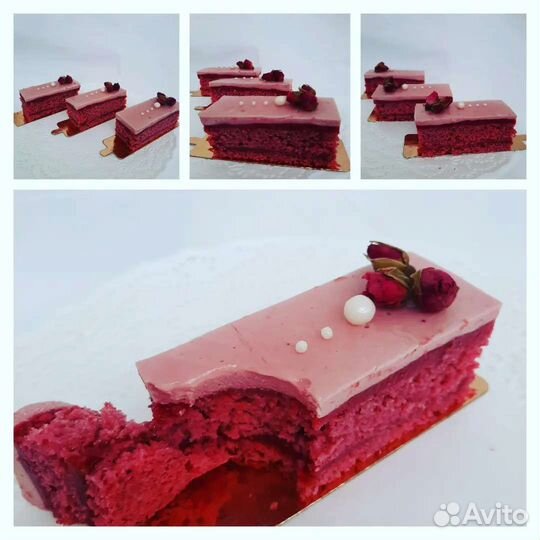 Нарезное пирожное