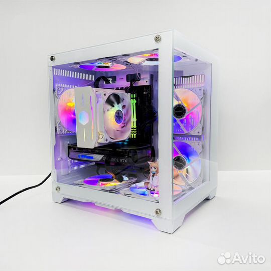 Мощный Игровой пк i5 12400 + RTX 4060 + 16Gb