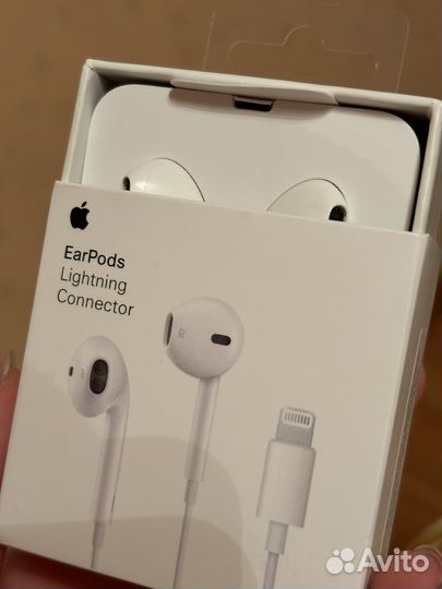 Наушники apple earpods lightning