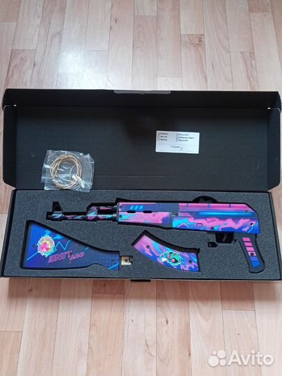 Деревянный автомат AK-47 wozwooden