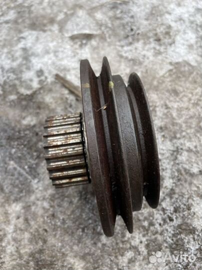 Шкиф демпфер коленвала vw golf 2 1,6D