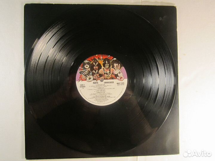 Kiss – Unmasked - LP USA 1st press 1980