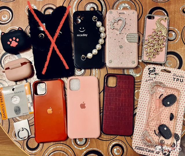 Новые чехлы панель iPhone 11 6S 5S AirPods Pro