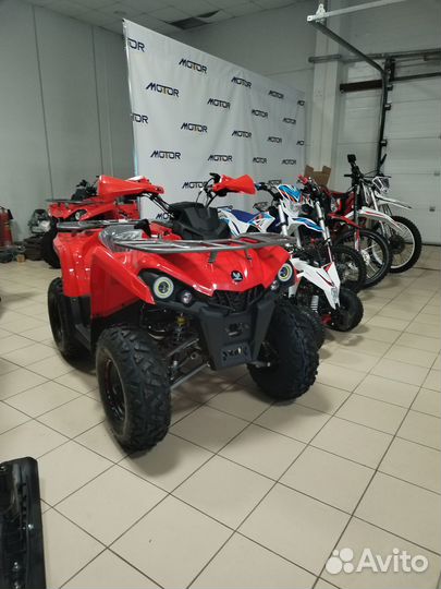 Квадроцикл Mikilon Hammer 200L Pro, красный