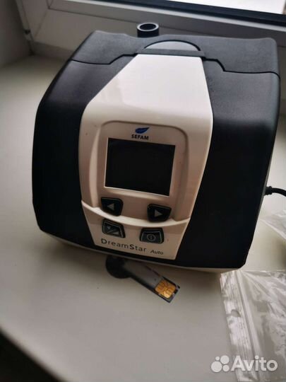 Сипап sefam dreamstar auto с увлажнением