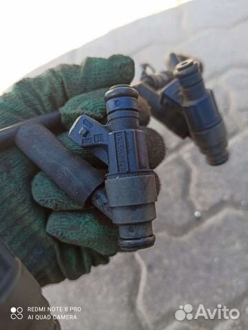 Гольф 4 2.0i AQY Форсунки Bosch 0 280 155 791 (06A