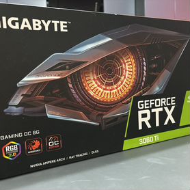 Видеокарта rtx 3060 ti gigabyte gaming oc 8 gb