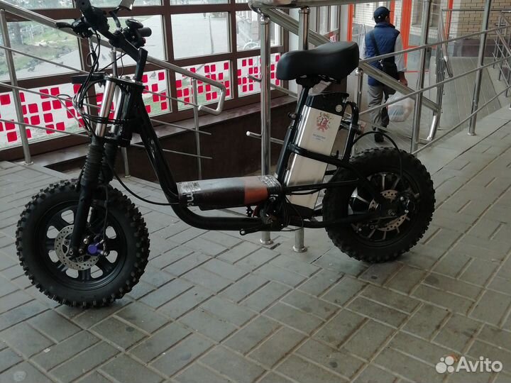 Электровелосипед монстр бу