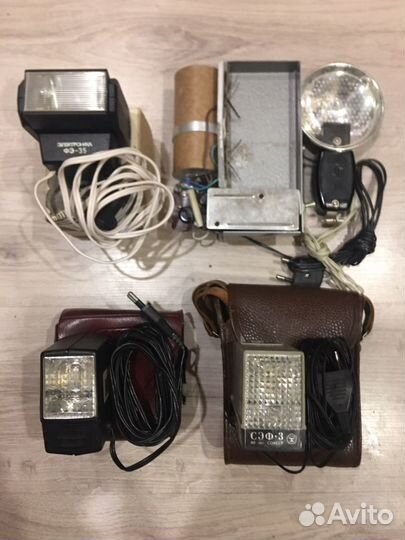 Фотовспышки СССР