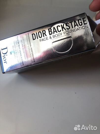 Крем тональный Dior Backstage 0W