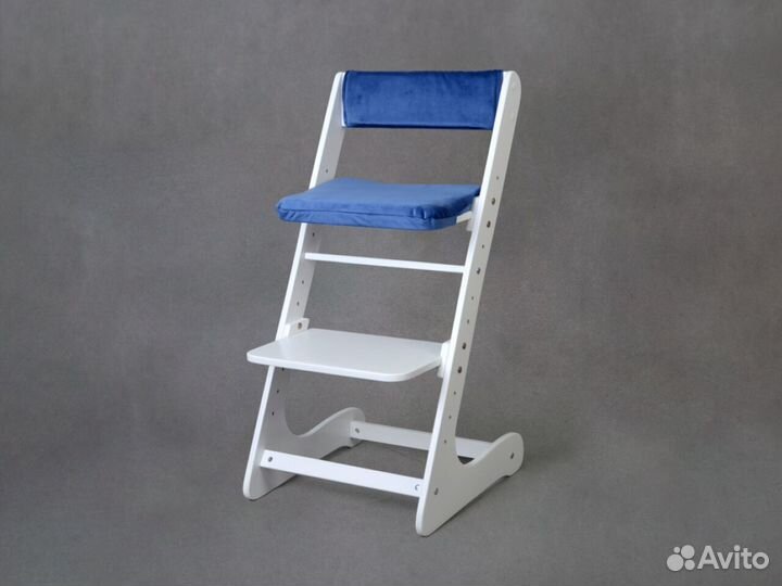 Белый растущий стул