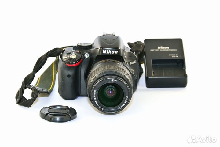 Nikon D5100 16.2MP цифрозеркалка Nikon AF-S 18-55
