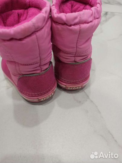 Crocs сапоги детские р 22