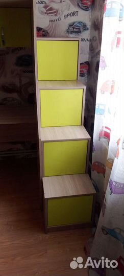 Кровать детская двухъярусная