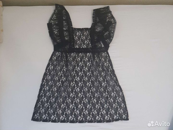 Школьный фартук черный