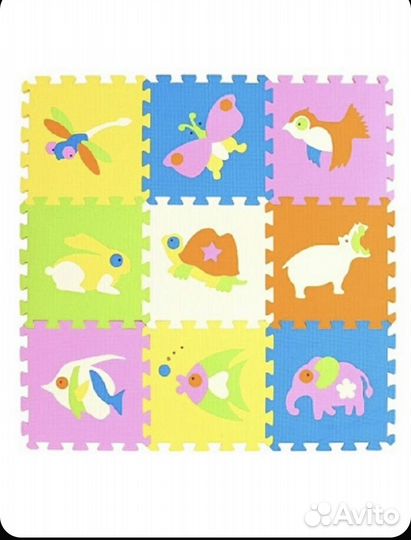 Ковиик-пазл Meiqicool, 30x30x1 см (27 шт)