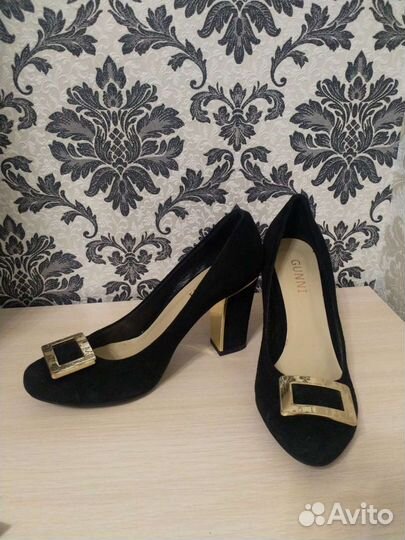 Туфли женские 38 размер замша