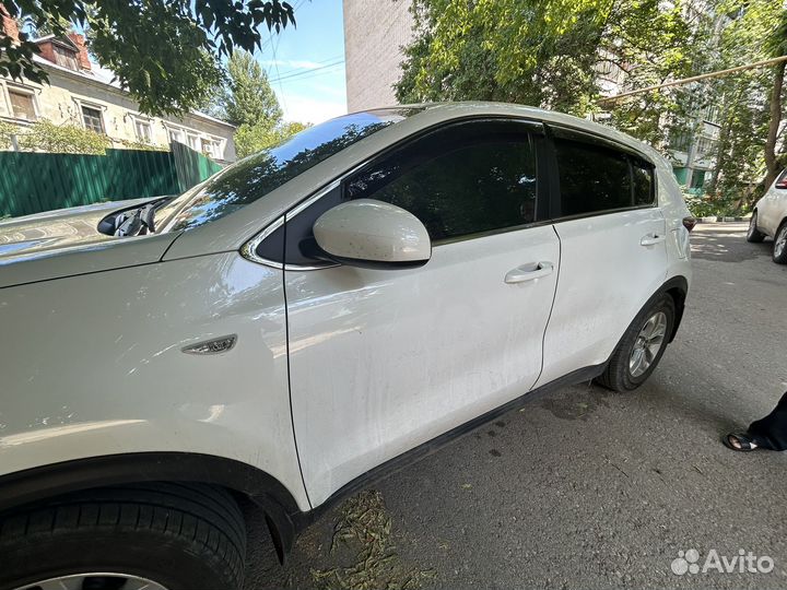 Каркасные шторки kia sportage 4