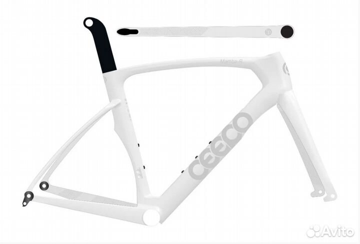 Японская шоссейная рама велосипеда Ceepo Mamba-R