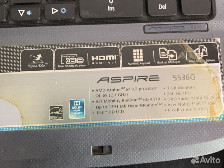 Acer aspire 5536g