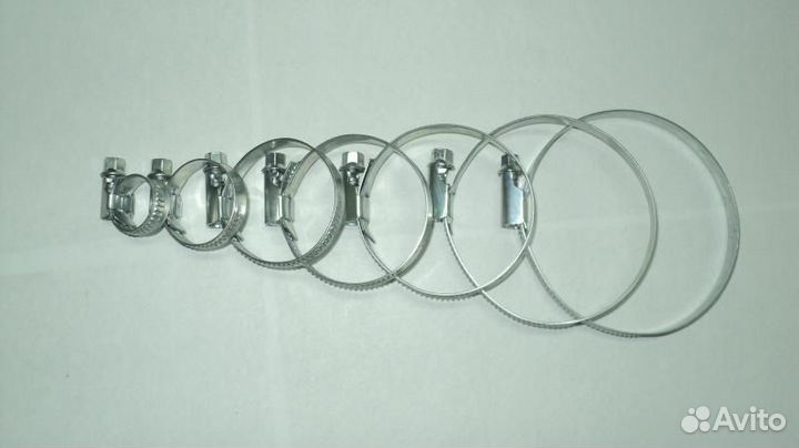 Хомуты червячные