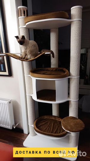 Когтеточка домик для кошки