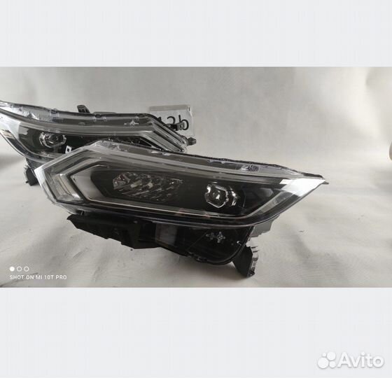 Nissan qashqai J11 рест. комплект фар full led