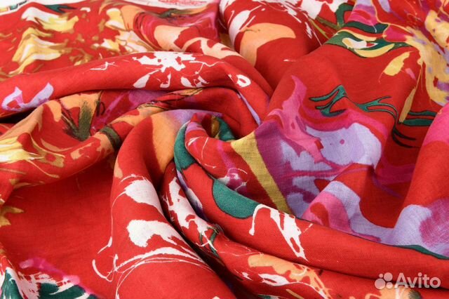 Ткань отрез хлопок
