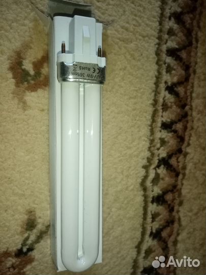 Лампы для ногтей новые в упаковке 4 шт 9 вт